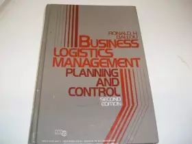 Business Logistics Management: Planning and Control - Ronald H. Ballou