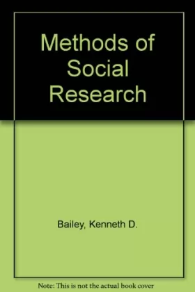 Couverture du produit · Methods of Social Research
