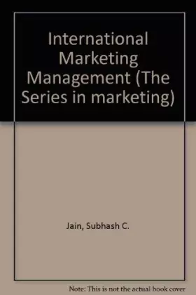International Marketing Management - Subhash C. Jain