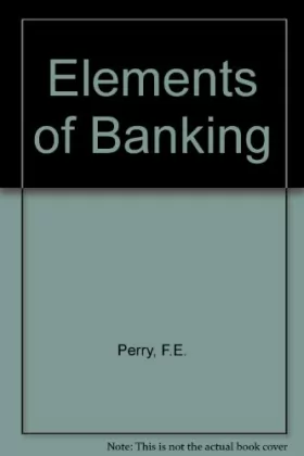 Couverture du produit · Elements of Banking