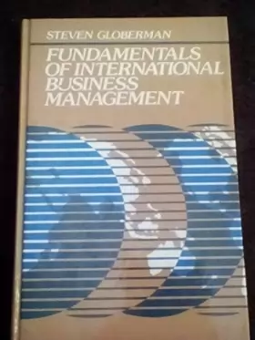 Couverture du produit · Fundamentals of International Business Management