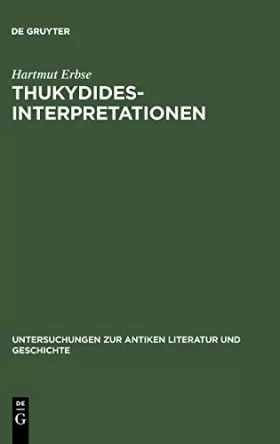 Couverture du produit · Thukydides-interpretationen
