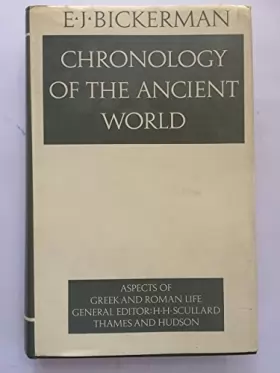Couverture du produit · Chronology of the Ancient World