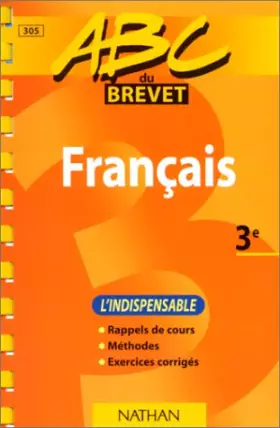 Couverture du produit · ABC brevet français 3ème