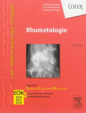 Couverture du produit · Rhumatologie: Réussir les ECNi