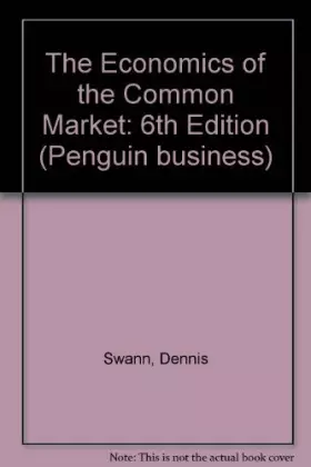Couverture du produit · Economics of the Common Market