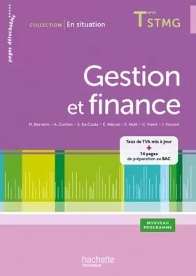 Couverture du produit · Gestion et finance Terminale STMG - En situation - Livre élève consommable - Ed. 2014