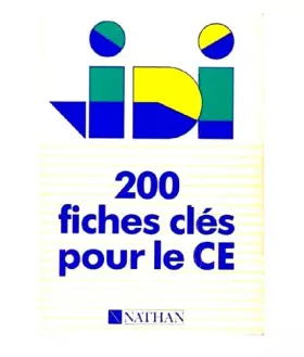Couverture du produit · 200 fiches cles pour le ce