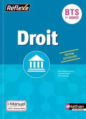 Couverture du produit · Droit BTS 1ère année - Collection Réflexe