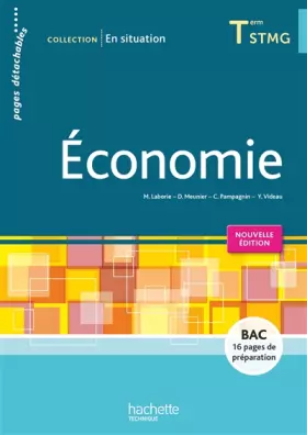Couverture du produit · En situation Économie Terminale STMG - Livre élève Éd. 2016
