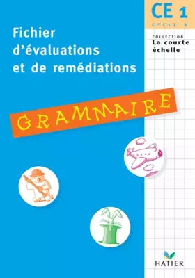 Couverture du produit · Grammaire CE1. Fichier d'évaluation et de remédiation