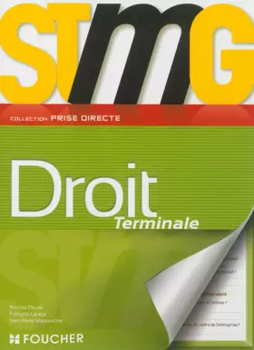 Couverture du produit · Prise directe Droit Tle Bac STMG