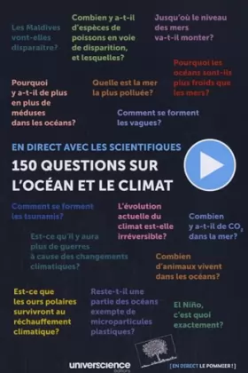 Couverture du produit · 150 questions sur l'océan et le climat - En direct avec les scientifiques
