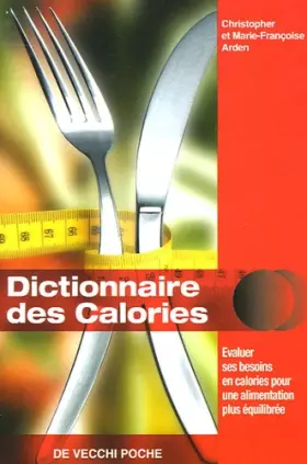 Couverture du produit · Dictionnaire des Calories