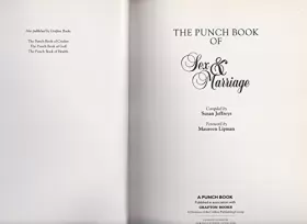 Couverture du produit · "Punch" Book of Sex and Marriage