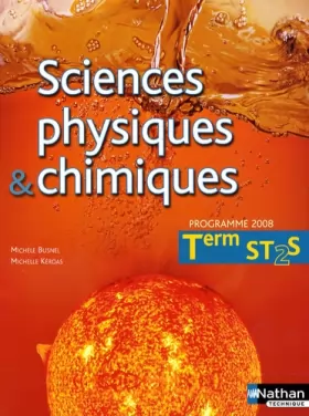 Couverture du produit · SCIENCES PHYS CHIMIQ TERM ST2S