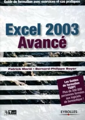 Couverture du produit · Excel 2003 avancé
