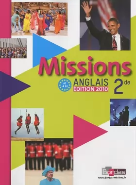 Couverture du produit · Missions 2de &x2022 Manuel de l'élève avec CD audio élève (Éd. 2010)