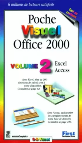 Couverture du produit · Office 2000, volume 2 : Excel - Access