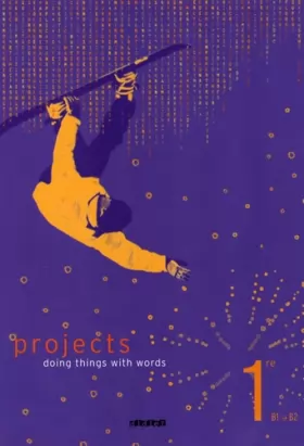 Couverture du produit · Projects 1e B1-B2 : Doing Things with Words (1CD audio)