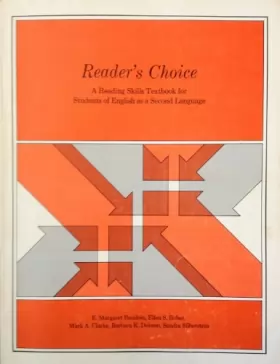 Couverture du produit · Reader's Choice : A Reading Skills Textbook for Students of English As a Second Language