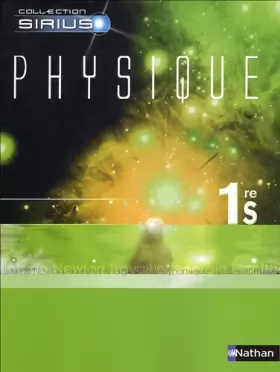 Couverture du produit · Physique 1e S : Programme 2001