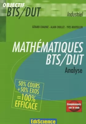 Couverture du produit · Mathématiques BTS/DUT : Analyse