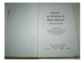 Couverture du produit · Insects in Relation to Plant Disease