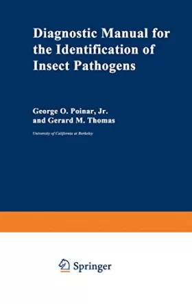 Couverture du produit · Diagnostic Manual for the Identification of Insect Pathogens