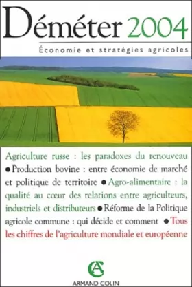 Couverture du produit · Déméter 2004 : Economie et stratégies agricoles