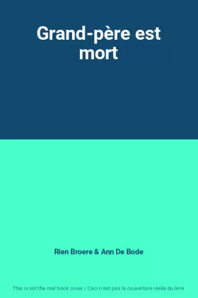 Couverture du produit · Grand-père est mort