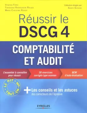 Couverture du produit · REUSSIR LE DSCG 4. COMPTABILITE ET AUDIT: COMPTABILITE ET AUDIT.