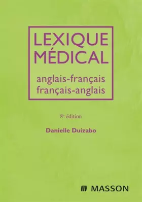 Couverture du produit · Lexique médical anglais-français/français-anglais