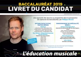 Couverture du produit · L'éducation musicale : Livret du candidat - Baccalauréat 2019