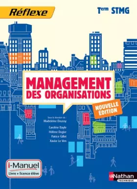 Couverture du produit · Management des organisations - Tle STMG