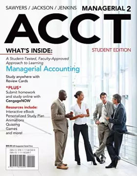 Couverture du produit · Managerial ACCT 2