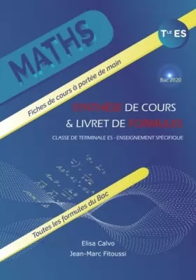 Couverture du produit · Mathématiques Ter ES - Synthèse de cours et livret de formules