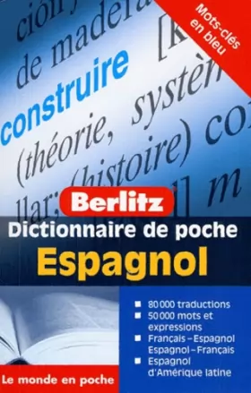 Couverture du produit · Dictionnaire de poche français-espagnol et espagnol-français