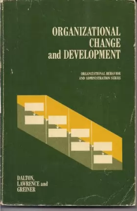 Couverture du produit · Organizational Change and Development