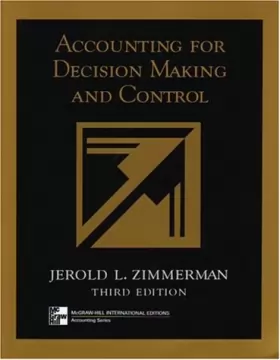 Couverture du produit · Accounting for Decision Making and Control