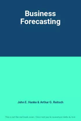 Couverture du produit · Business Forecasting