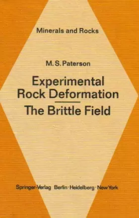Couverture du produit · Experimental Rock Deformation: The Brittle Field