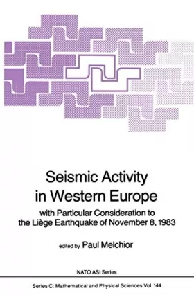 Couverture du produit · Seismic Activity in Western Europe