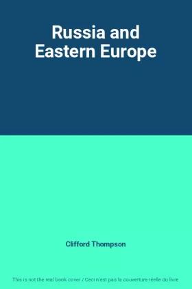 Couverture du produit · Russia and Eastern Europe