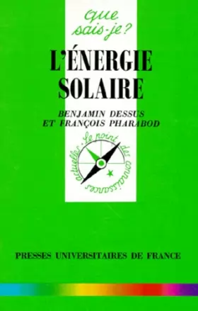 Couverture du produit · L'Energie solaire