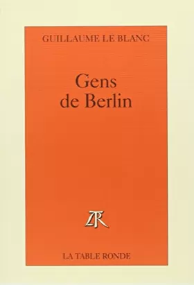 Couverture du produit · Gens de Berlin