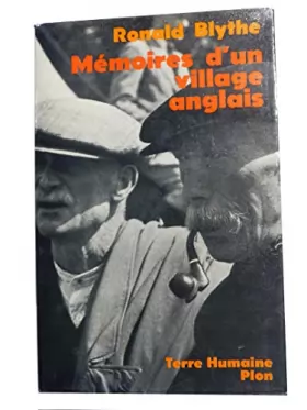 Couverture du produit · Mémoires d' Un Village Anglais - Traduit De l' Anglais Par Jacques B. Hess