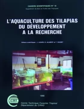 Couverture du produit · L'aquaculture des tilapias: Du développement à la recherche