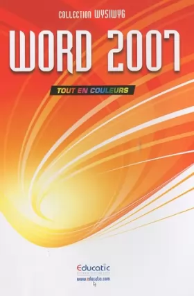Couverture du produit · WORD 2007 collection Wysiwyg