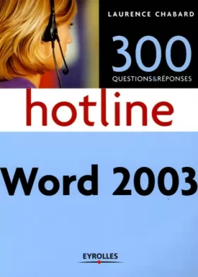 Couverture du produit · WORD 2003. 300 QUESTIONS-REPONSES